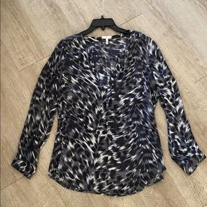 Joie leopard print blouse
